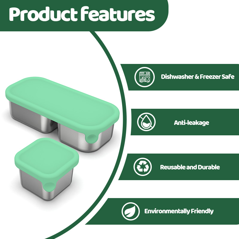 Aohea OEM ODM Adults Lunch Vacuum Soup Theros for Hot Food with Inserts Stackable Bento Box Storage Container Width Mouth Stainless Steel Portable Insulated Jar