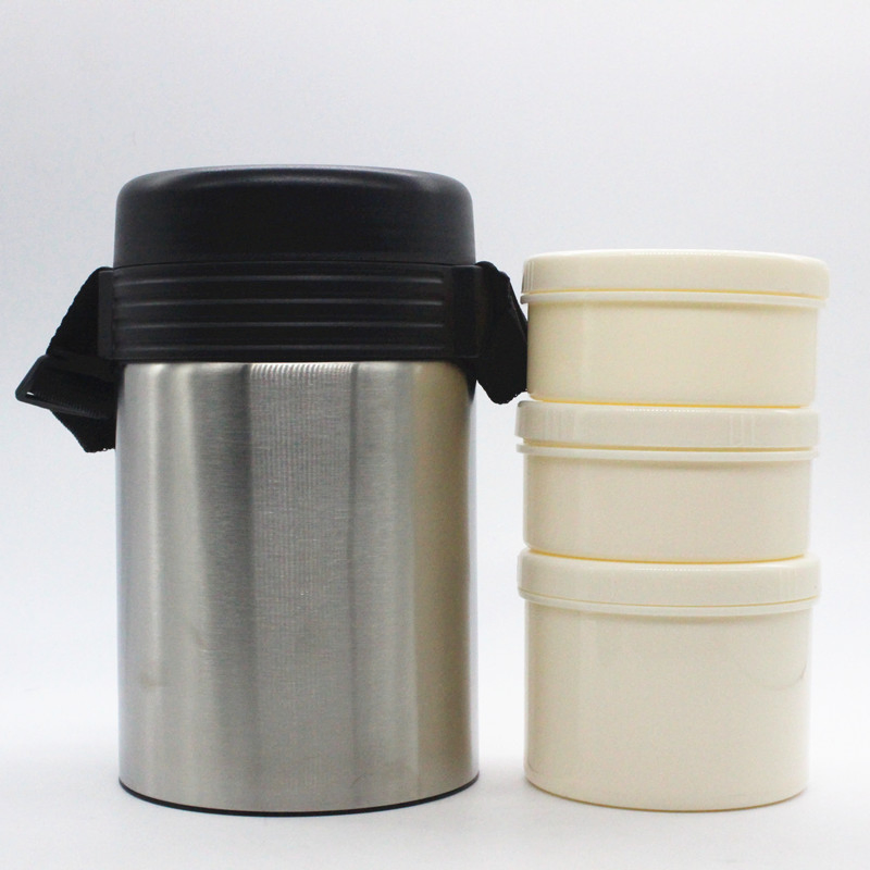 Hot Selling on Amazon Promotional Gift Thermal Food Container Double Wall 18/8 Stainless Steel Food Jar