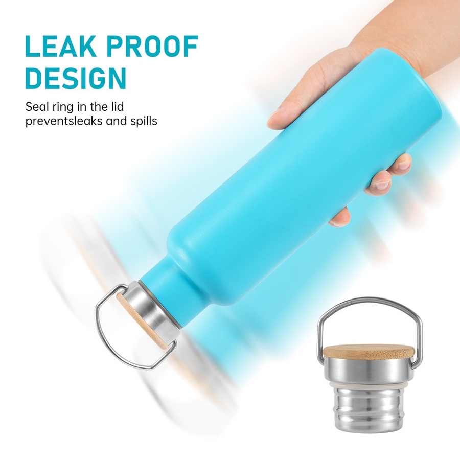 304 BPA-Free Double Wall Portable Stainless Steel Vacuum Sports Water Bottle for Outdoor Travel