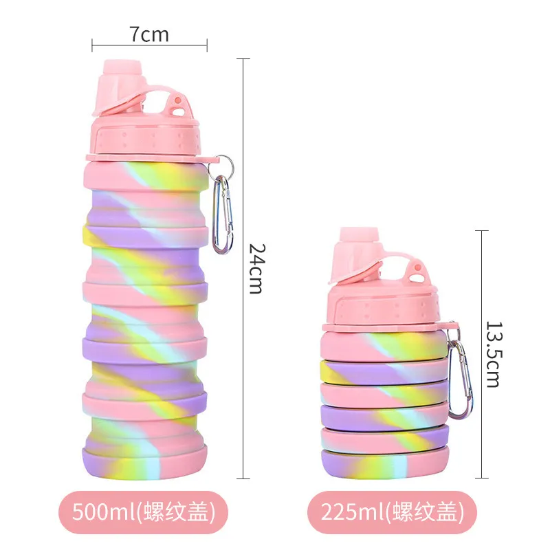 Collapsible Silicone Water Bottle 4