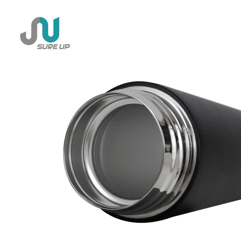 470ml Cute Termo De Agua Safe Lock Button Double Wall Stainless Steel Vacuum Flask 12-24 Hours Thermal Camping Business Gift