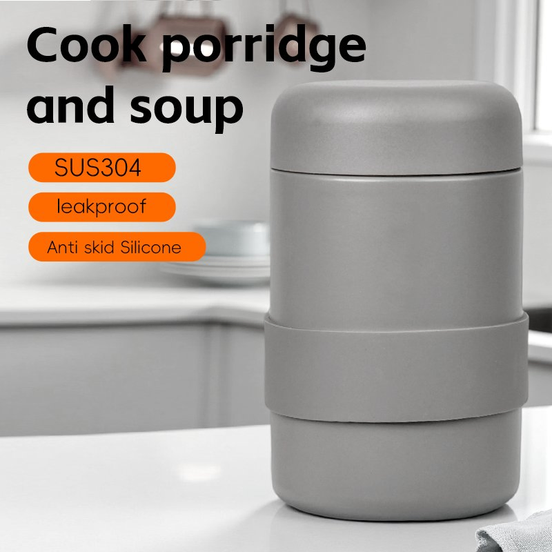 Aohea Wholesale 700ml Cooking Stainless Steel Soup Jar Insulated Food Container Custom
