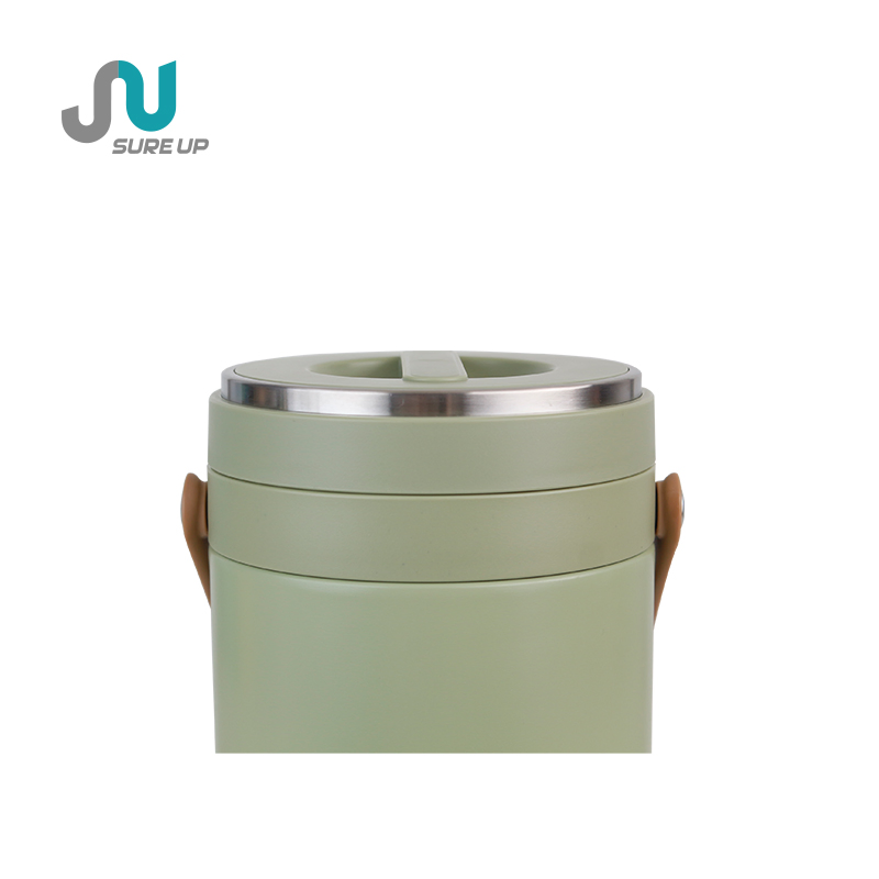 2.4L Wholesale New Product Double Wall Stainless Steel Thermal Lunch Box Food Container for Family Thermo Food Container