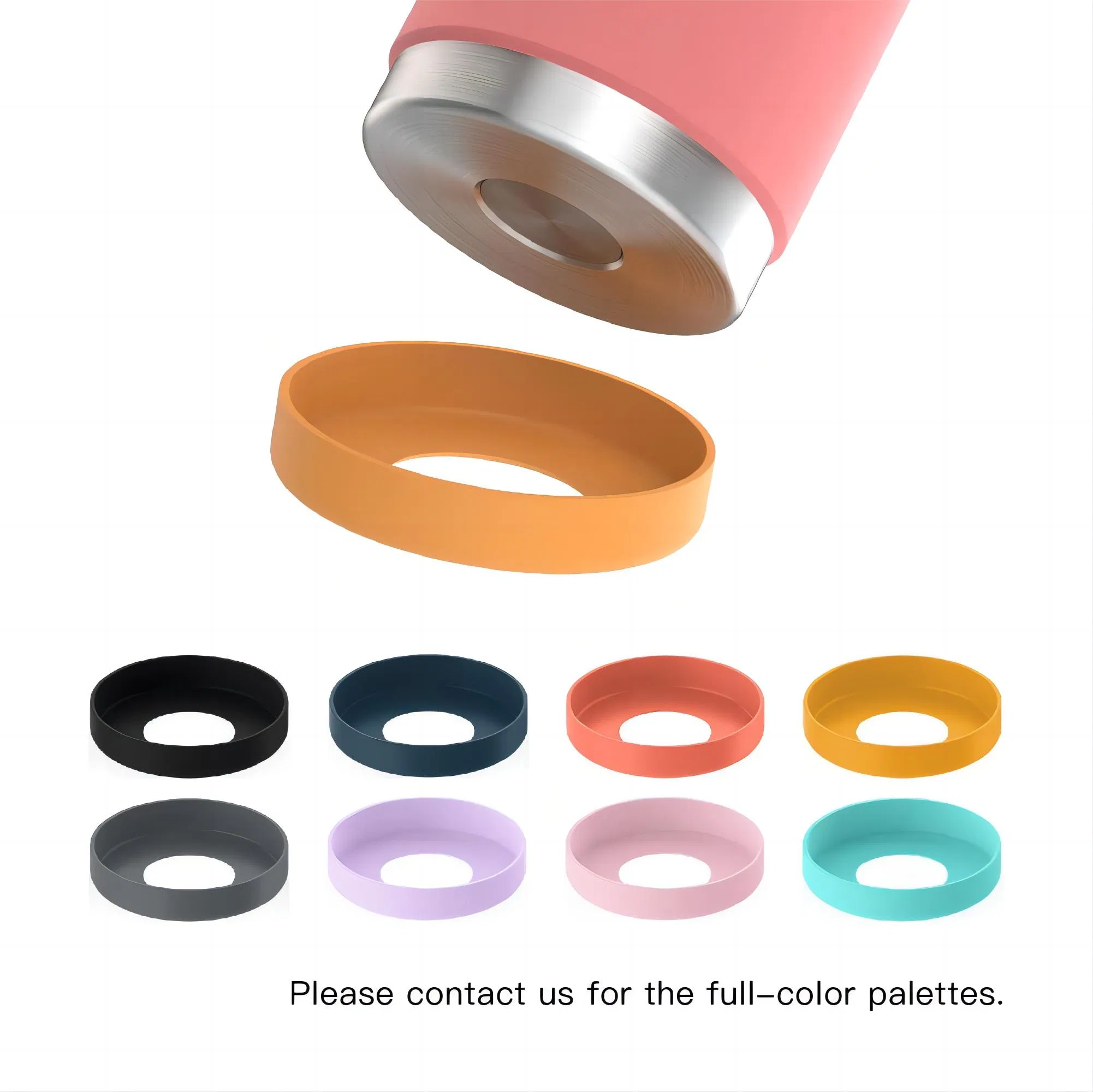 12oz, 18oz, 24oz, 32oz, 40oz Stainless Steel Wide Mouth Water Bottle Vacuum Insulated Water Bottle Double Wall Sports Flask with Lid