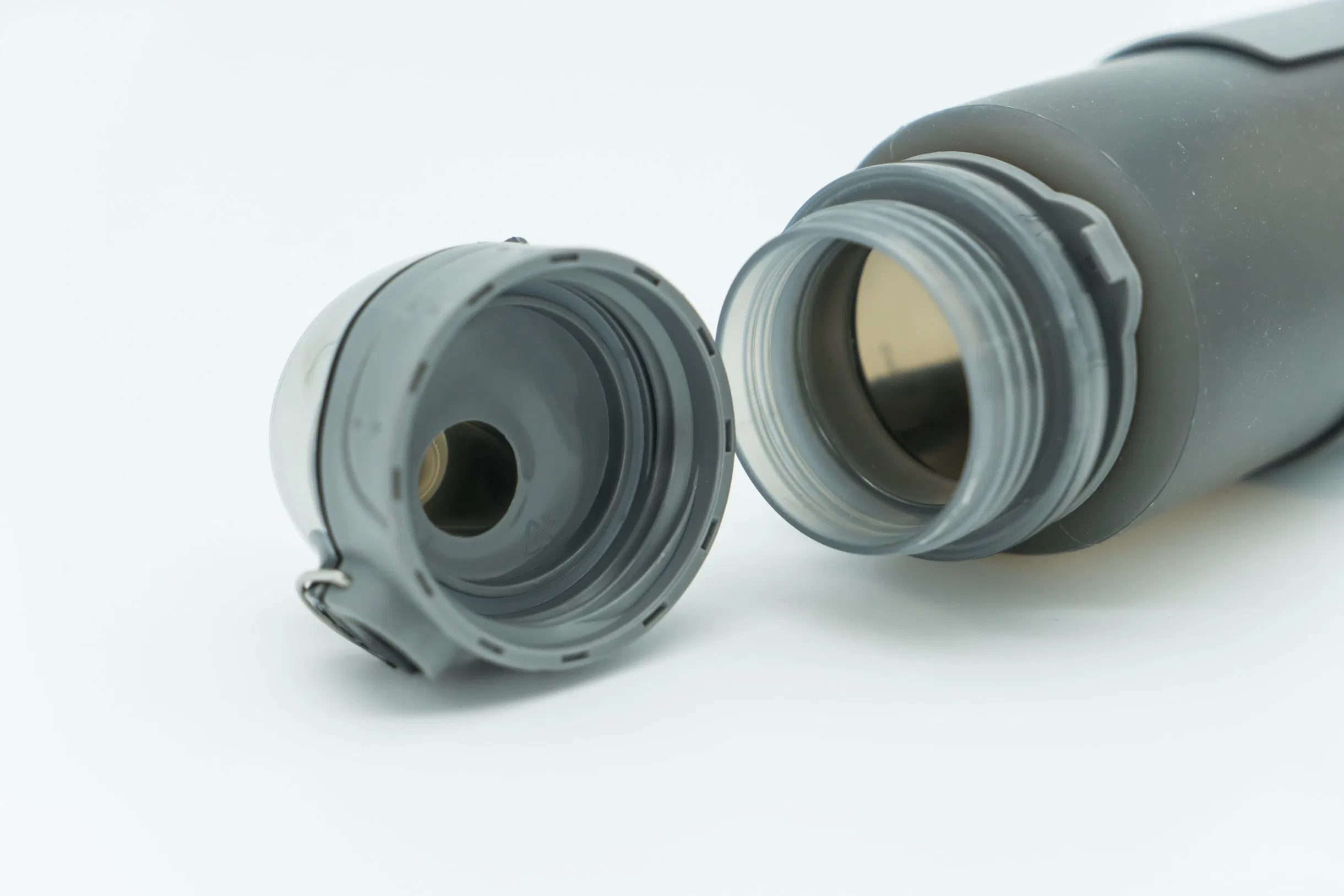 17oz Collapsible Silibott Silcone Travel Flexible Water Sports Bottle  Plastic Water Bottle