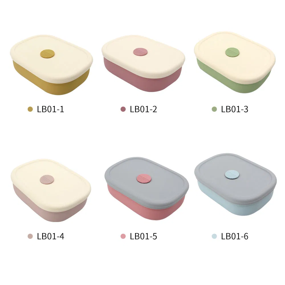 Factory Reusable BPA Free Leakproof Four Compartment Food Container