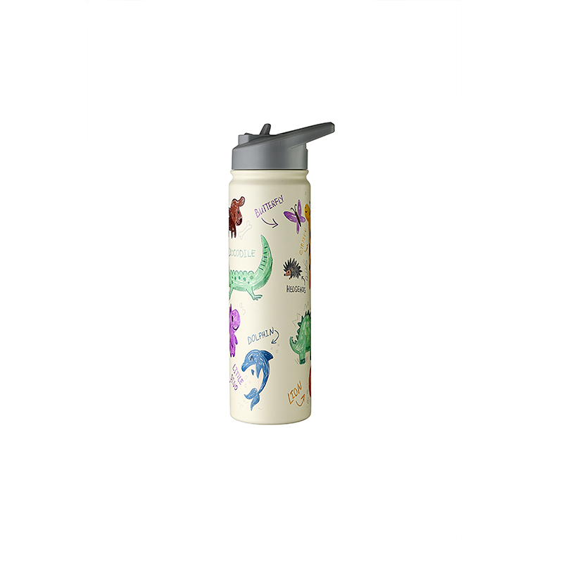 Personalized 304 Stainless Steel Wide Mouth Vacuum Insulated Sports Water Bottle