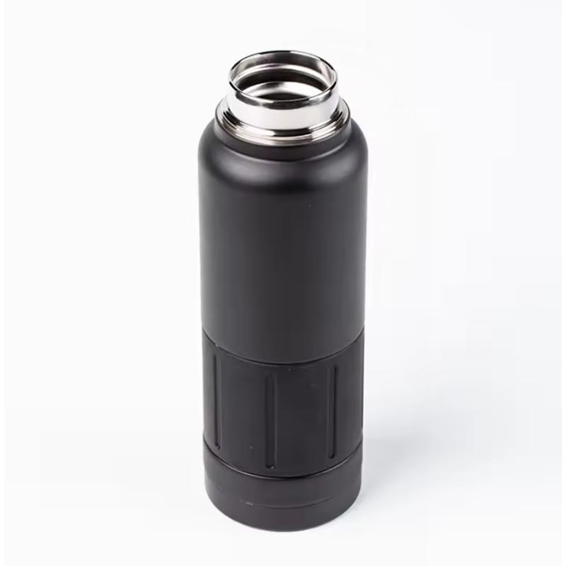 Stainless Steel Thermal Insulation Water Bottle Vacuum Flask with Handle