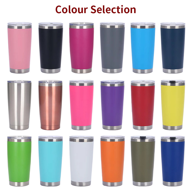 Custom Logo Factory Wholesale Promotional 20oz Stainless Steel Travel Mugs
