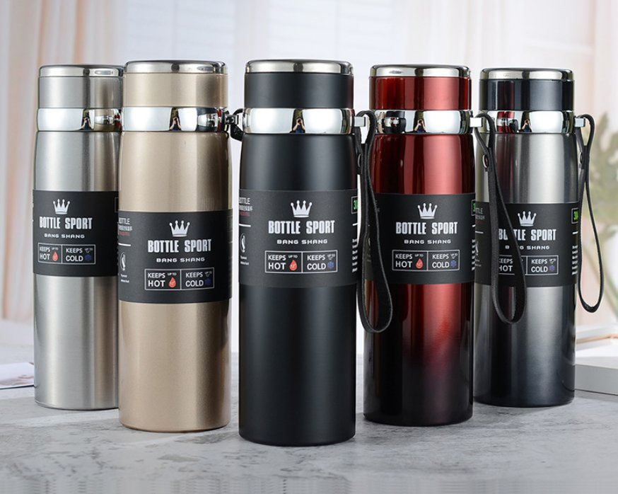 32oz Sport Bottle Outdoor Camp Travel Multiple Functional 316 Stainless Steel Thermal Vacuum Flask