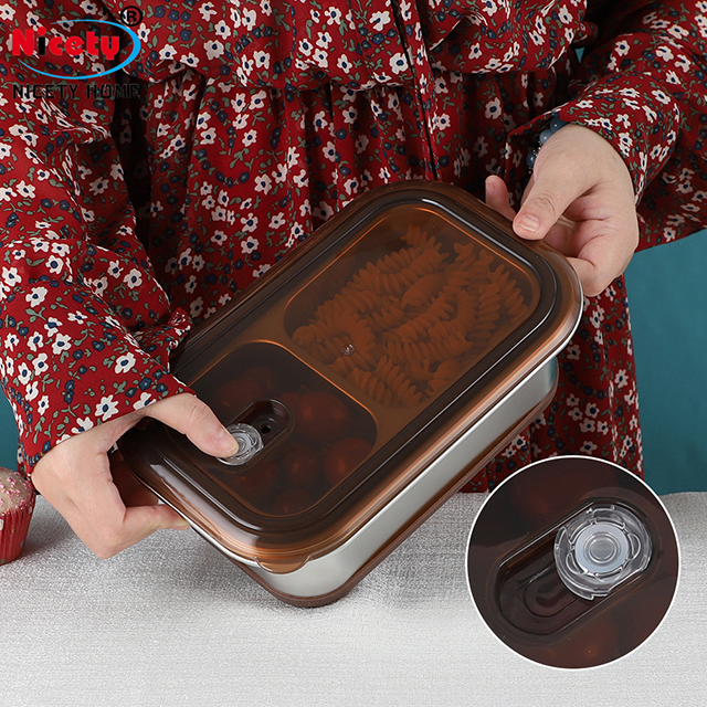 Hot Sales Insulated 2 Layers Stainless Steel Lunch Box Thermal Insulation Food Container Leak Proof