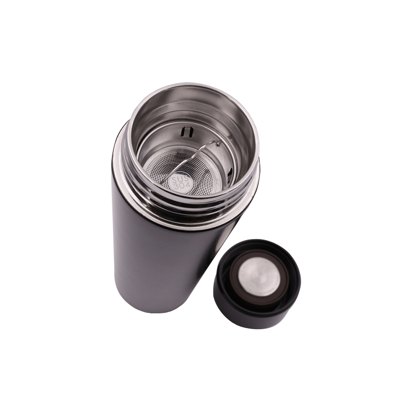 Smart LED water temperature display bottle double walls stainless steel water bottle