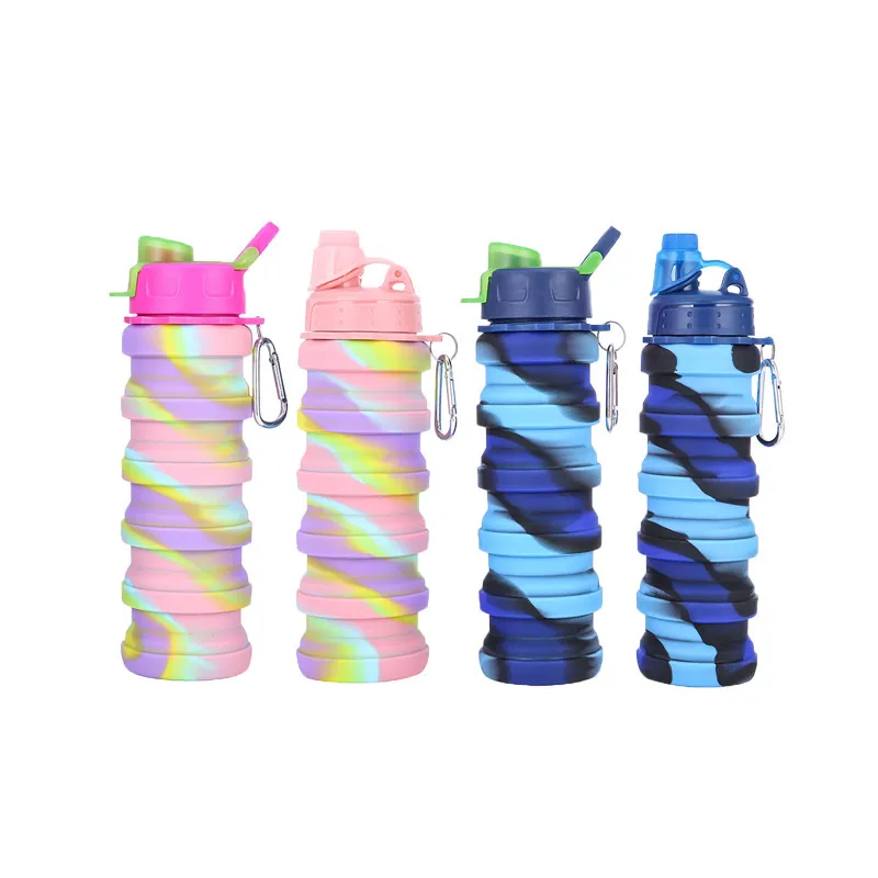 Collapsible Silicone Water Bottle 8