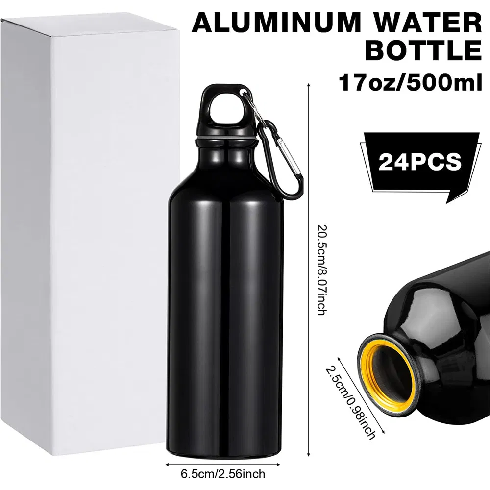 17oz Promotional Aluminum Sport Water Bottle