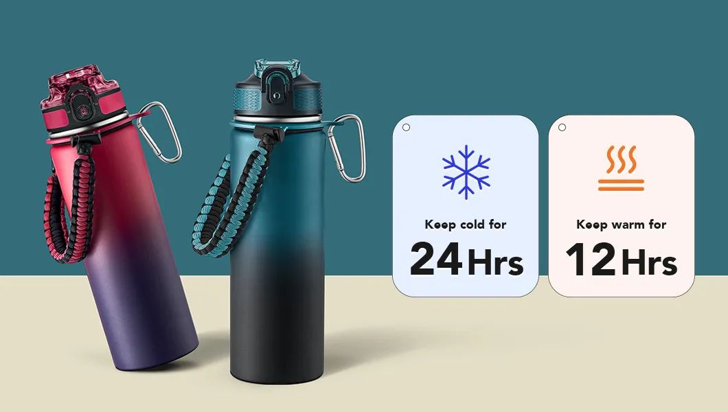 Insulated Vacuum Water Bottle Display 2