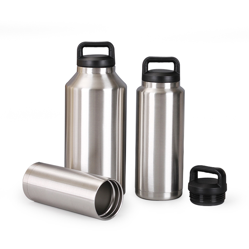 Customized Double Wall Stainless Steel Portable Vacuum Flask Sports Water Bottle