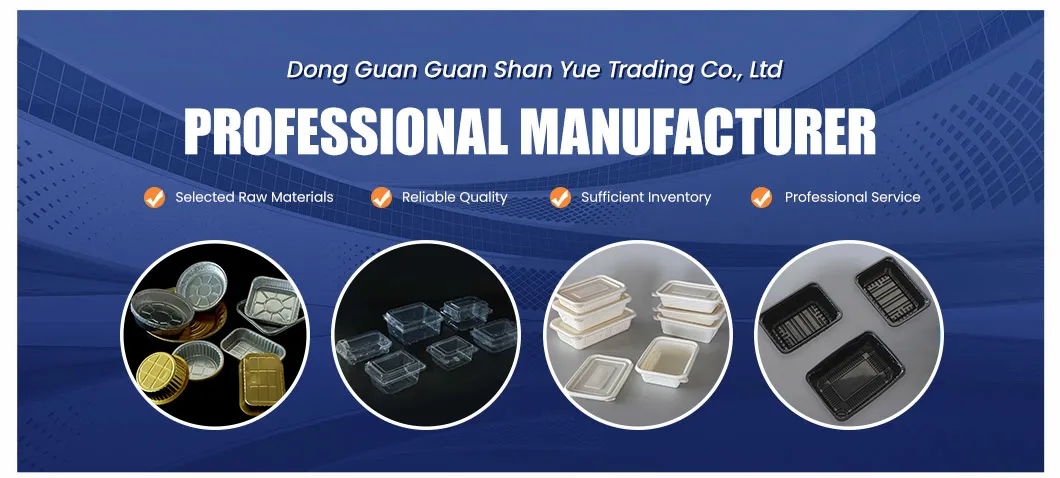 Plastic Food Container Banner