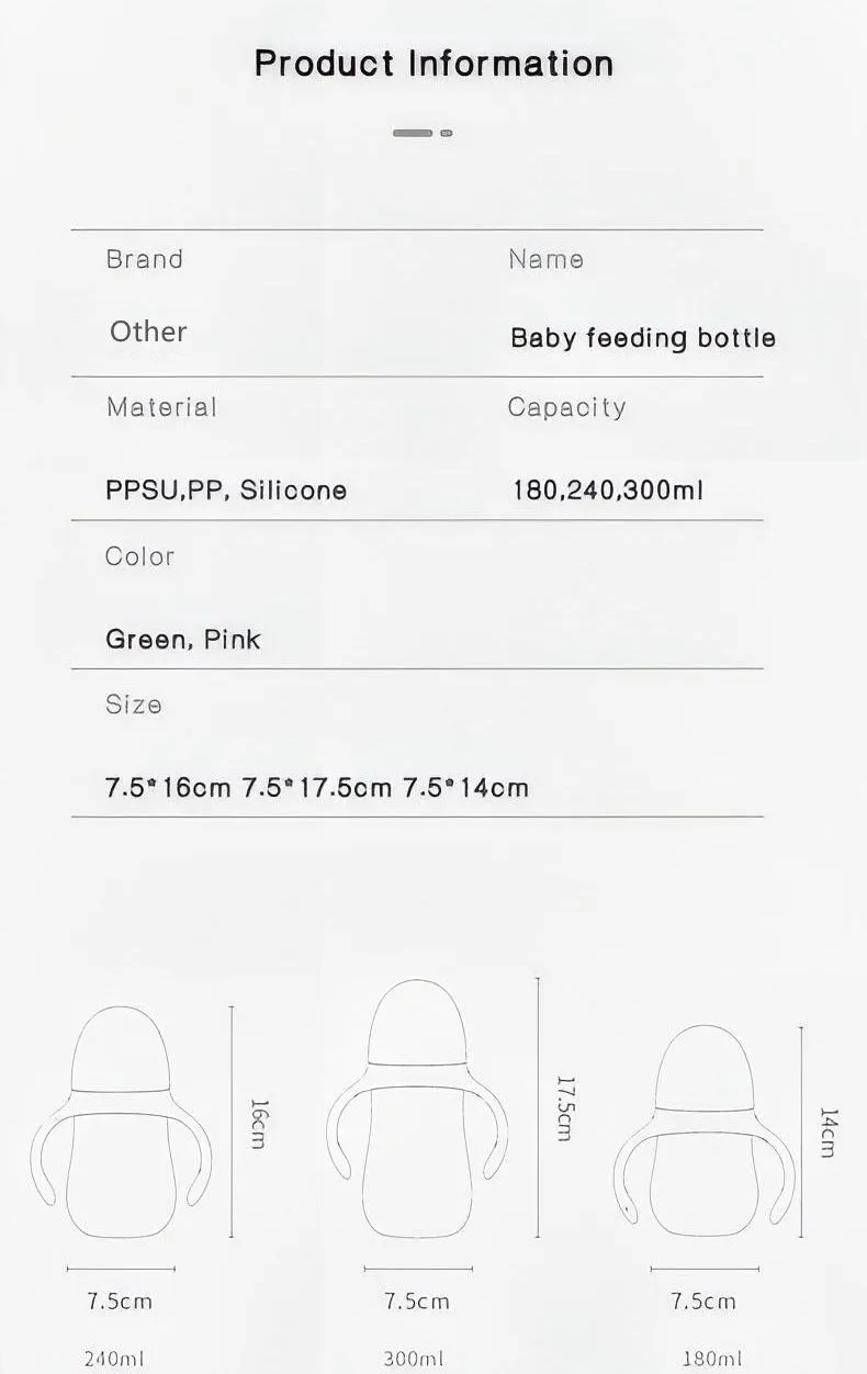 Baby Bottle Details