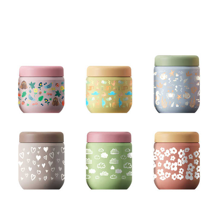 Wholesale Wide Mouth Thermal Vacuum Insulated Food Jar 304 Stainless Steel Lunch Storage Soup Container for School Office