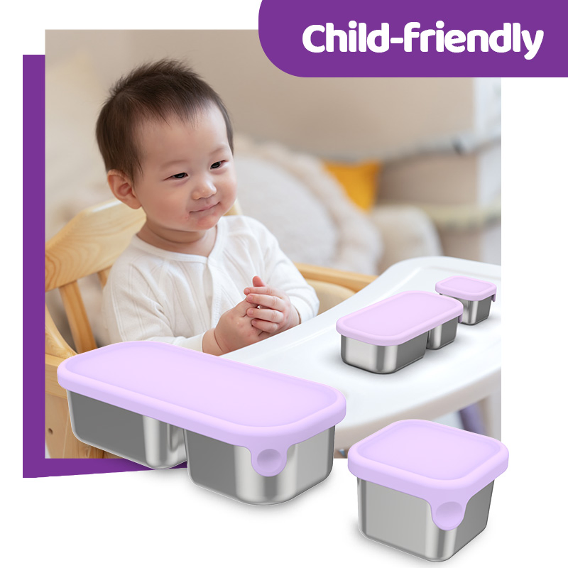 Aohea OEM ODM 9oz Stainless Steel Vacuum Insulated Kids Food Jar Soup Theros for Hot &amp; Cold Food Pink Rainbow Mermaid