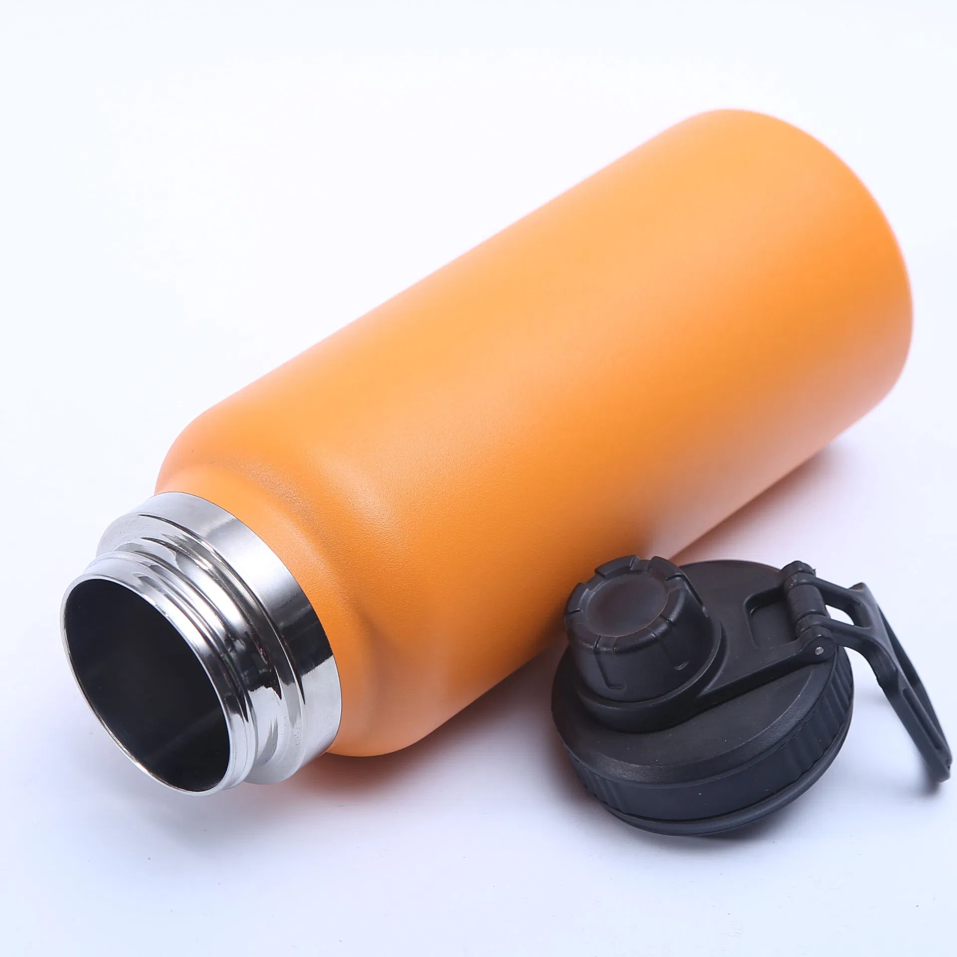 Stainless Steel Thermos Double Wall Outdoor Reusable Vacuum Flask Sport with Different Lids