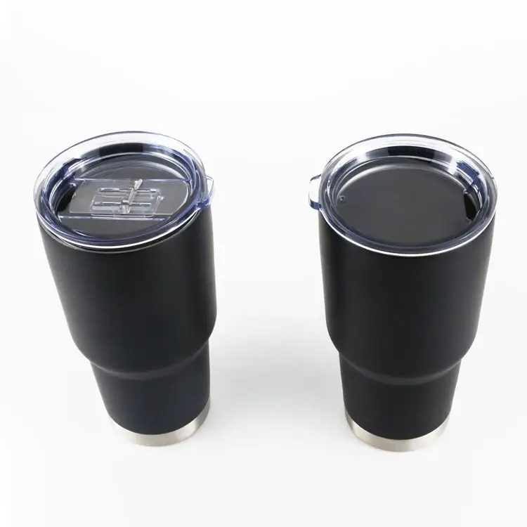 30oz Stainless Steel Insulated Beer &amp; Coffee Travel Mug Vacuum Tumbler with Straw &amp; Flip Lid