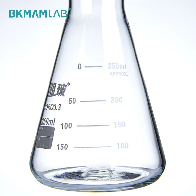 Triangle Flask Straight-Necked Conical Graduated Beaker with Narrow/Wide Mouth 50-1000ml Available