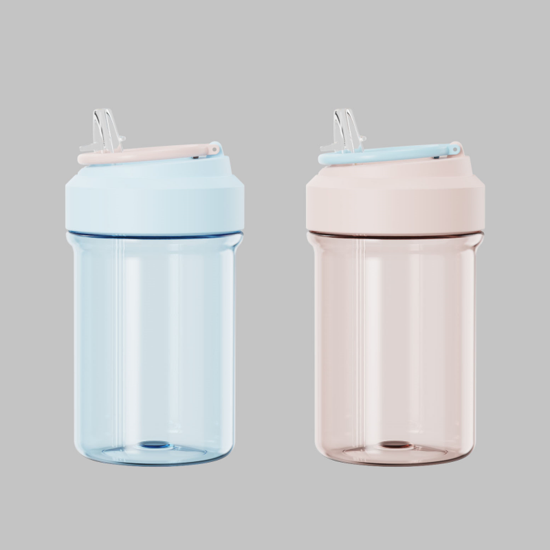Customizable Plastic Water Bottle with Secure Packaging and Logo Print