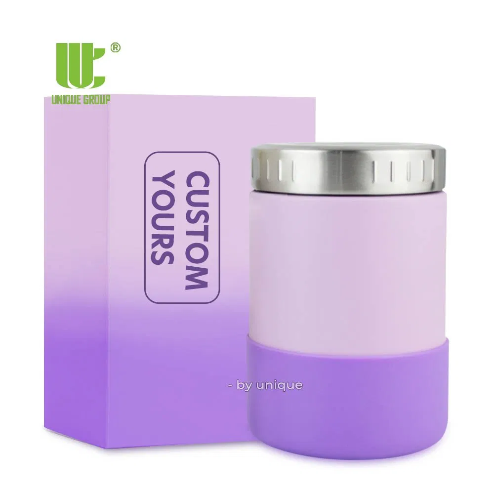 Full Stainless Steel Insulated Food Jar Vacuum Leakproof Jar for Organic Meal Prep and Sustainable Home Use OEM