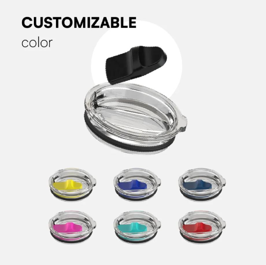 Custom 20oz Coffee Tumbler with Slide Lid Stainless Steel Sports Matte Bottle