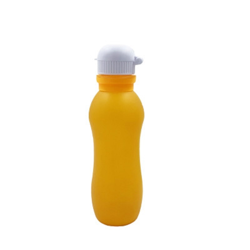 Drinking Bottle Collapsible Water Bottle Silicone Folding Leak Proof for Gym Cycling Camping Hiking Sports Travel Outdoor Wyz16187
