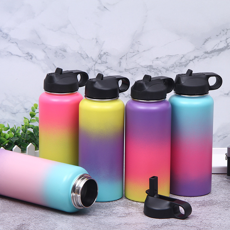 Eco Friendly Sports Water Bottle Stainless Steel Tumbler Vacuum Flask for Sports