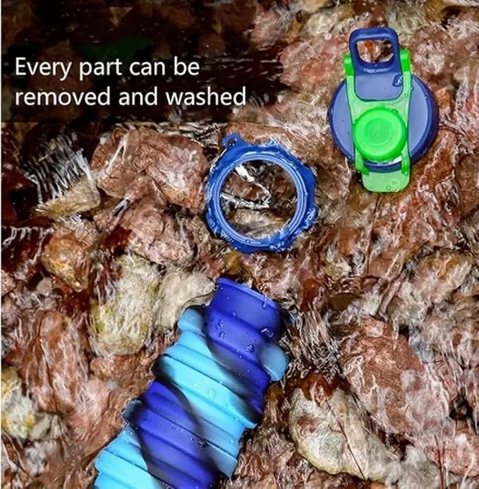 Collapsible Silicone Water Bottle 2