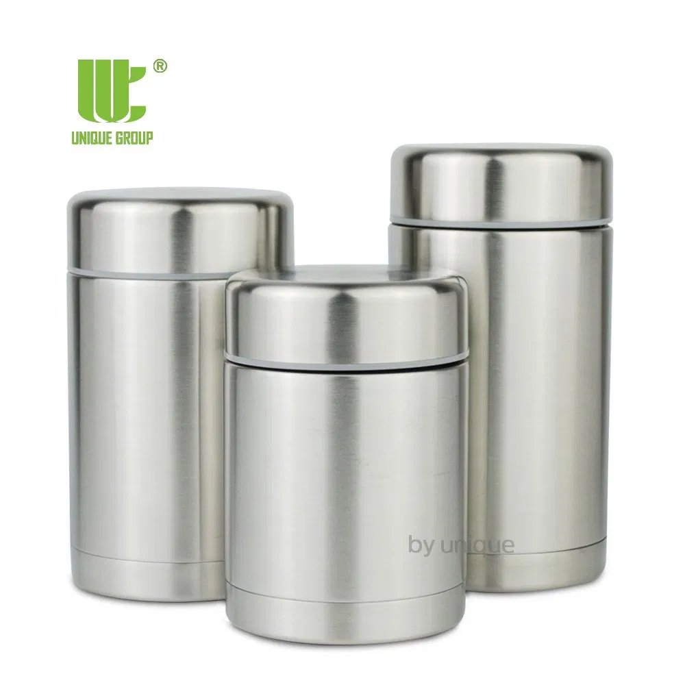 Leakproof Thermal Food Container Stainless Steel Vacuum Lunch Container for Office Meal and School Soup OEM