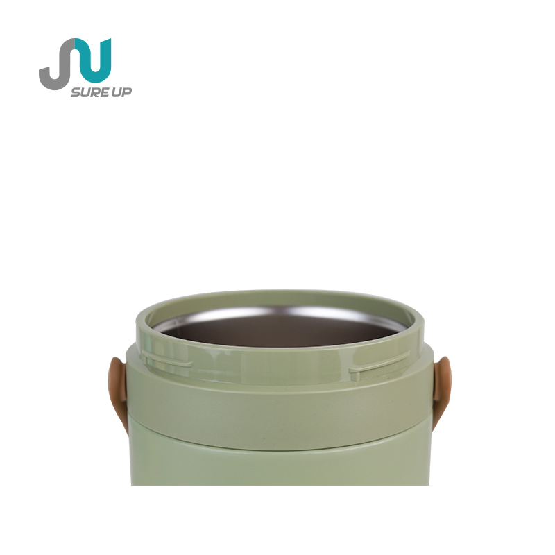 2.4L Wholesale New Product Double Wall Stainless Steel Thermal Lunch Box Food Container for Family Thermo Food Container