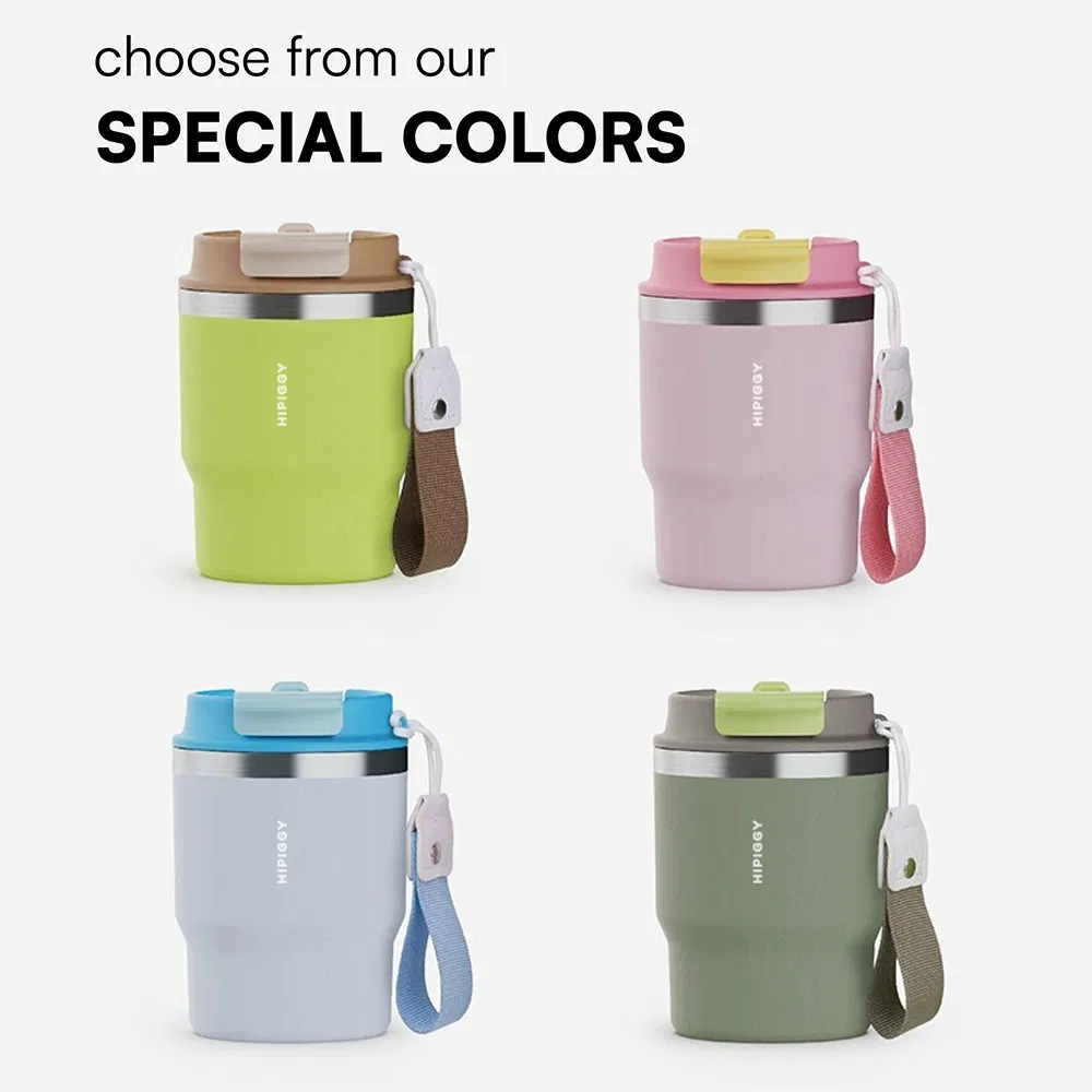 Premium Stainless Steel Coffee Tumbler - BPA Free Travel Mug 16oz