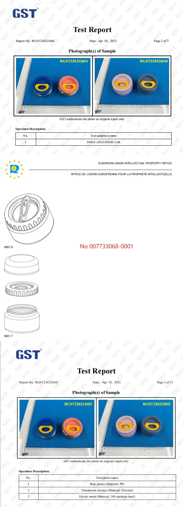 Vacuum Insulated Food Jar