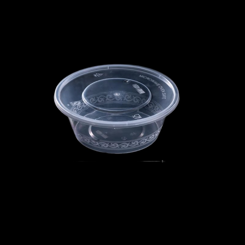 Microwave-Safe Thickened PP Food Container with Lid - Leakproof Takeaway Box
