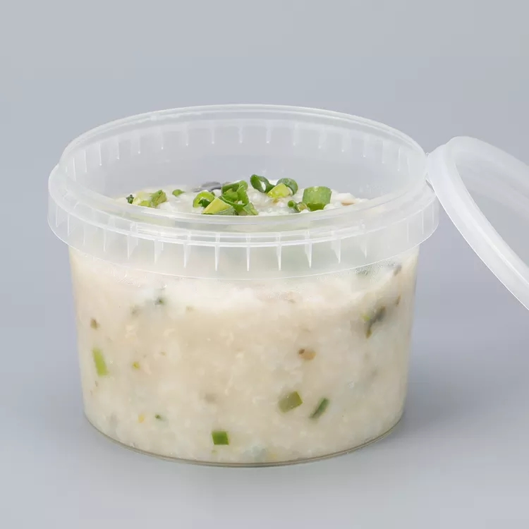 Disposable Injection Leakproof 32oz Safe Lock PP Food Cup Storage Deli Containers