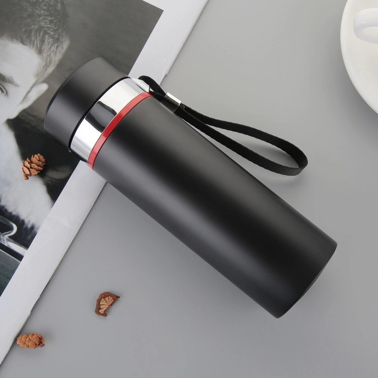 500ml Customized Red Colour Vacuum Water Bottle, Thermal Tea Flask