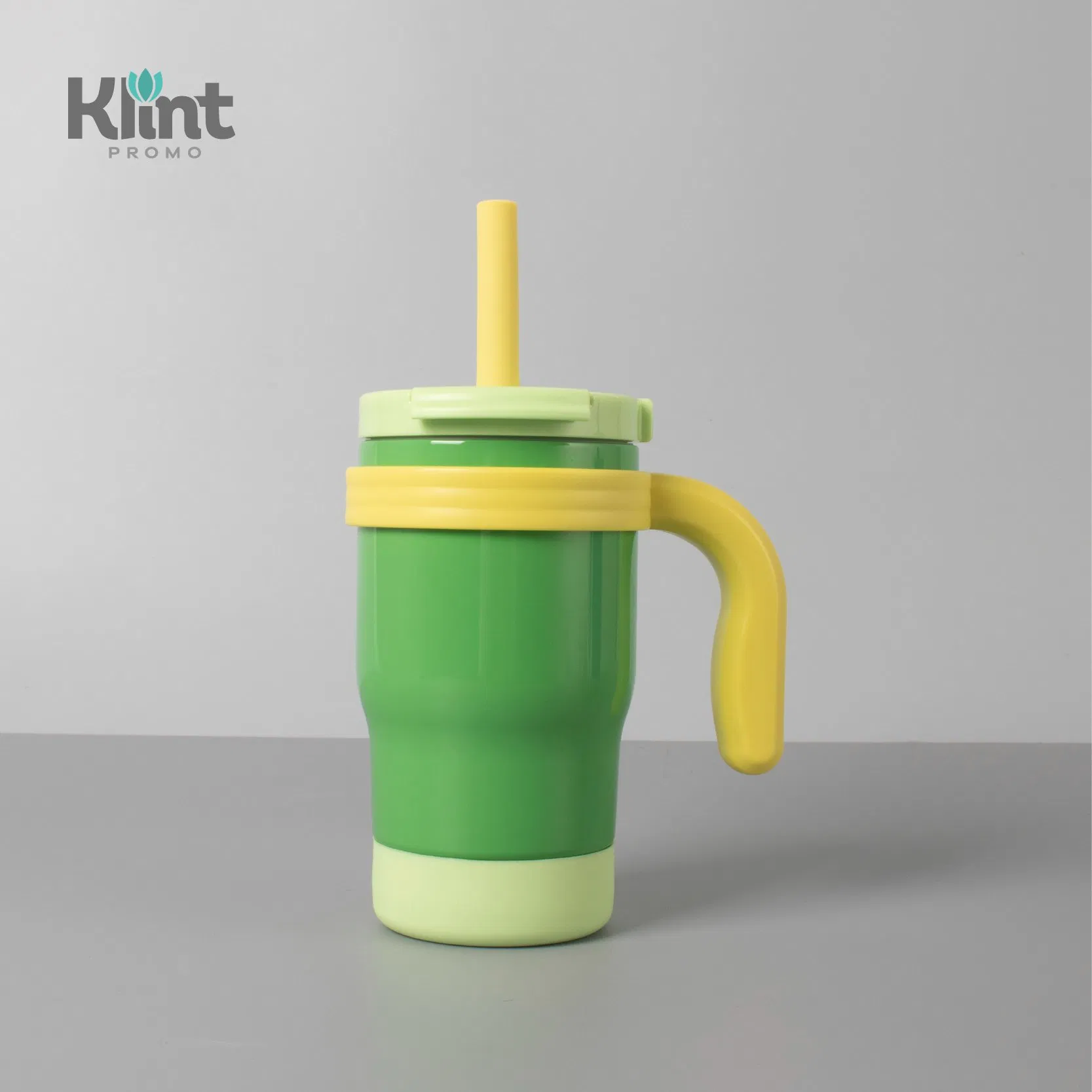 KS1324 420ml Stainless Steel Insulated Thermos Water Bottle with Retractable Straw for Kids