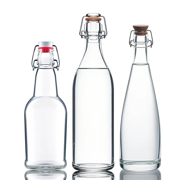 Water Glass Bottle Color 2