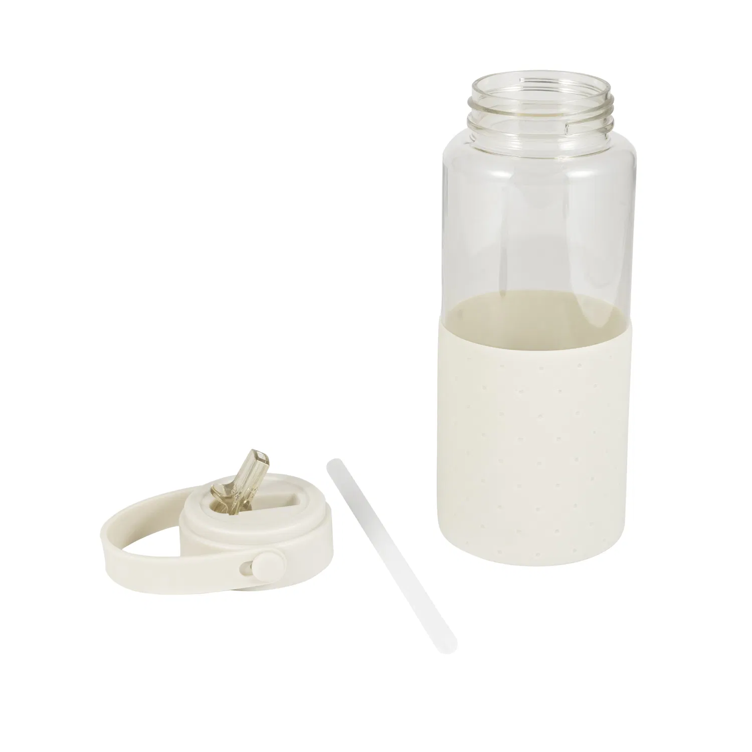 32oz Portable School Reusable BPA Free Plastic Tritan Sports Water Bottle Bottles with Straw