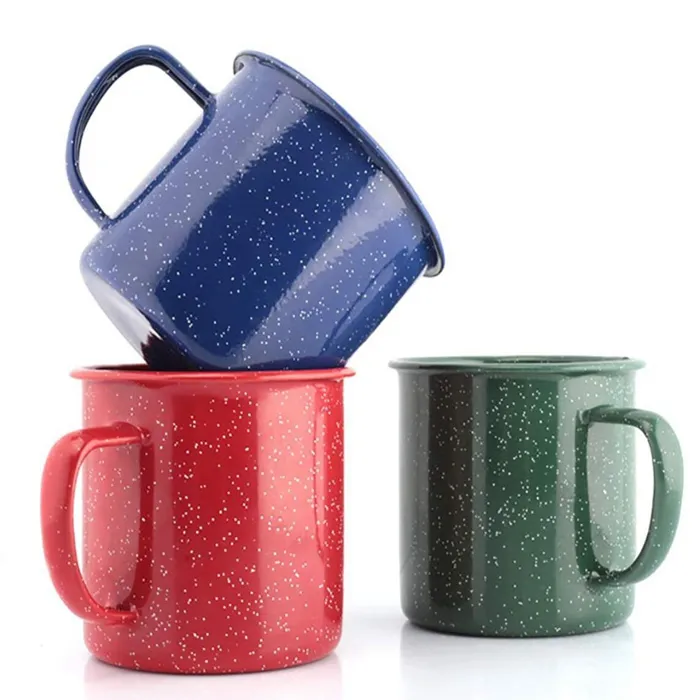 Enamel Coffee Mug Details