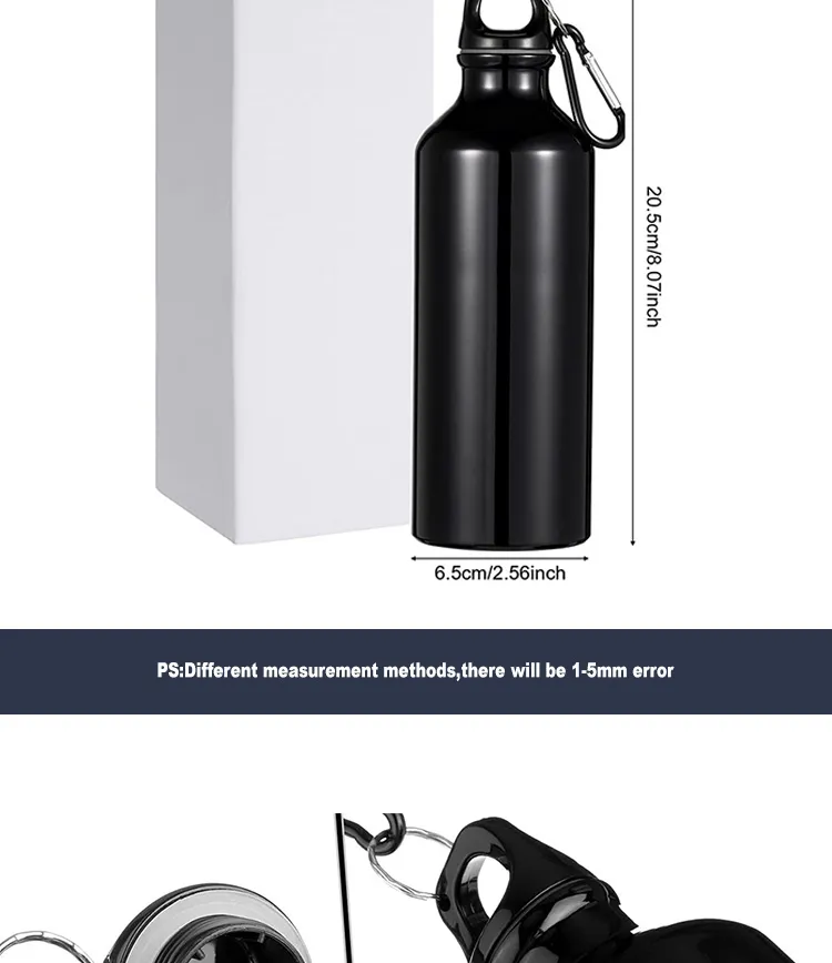 Aluminum Sport Water Bottle Display 2