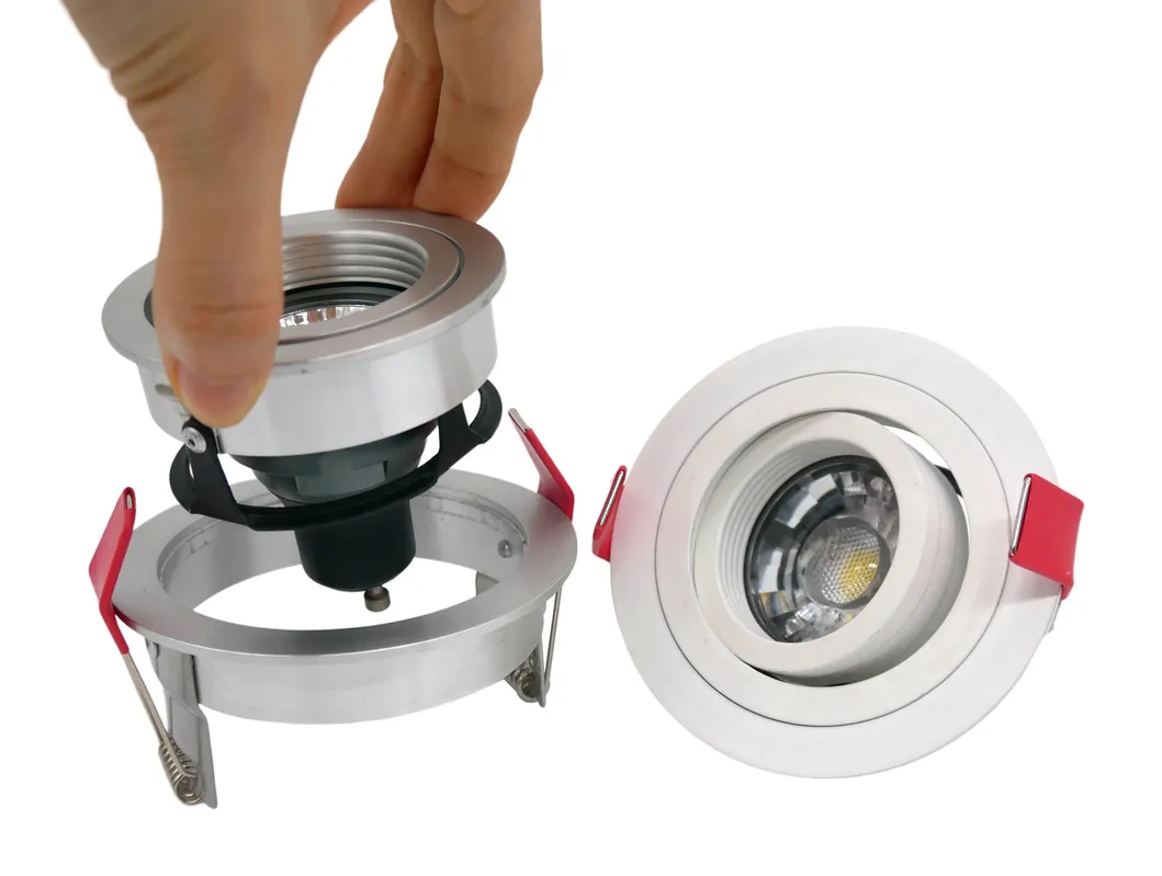 Lathe Aluminum Recessed Downlight