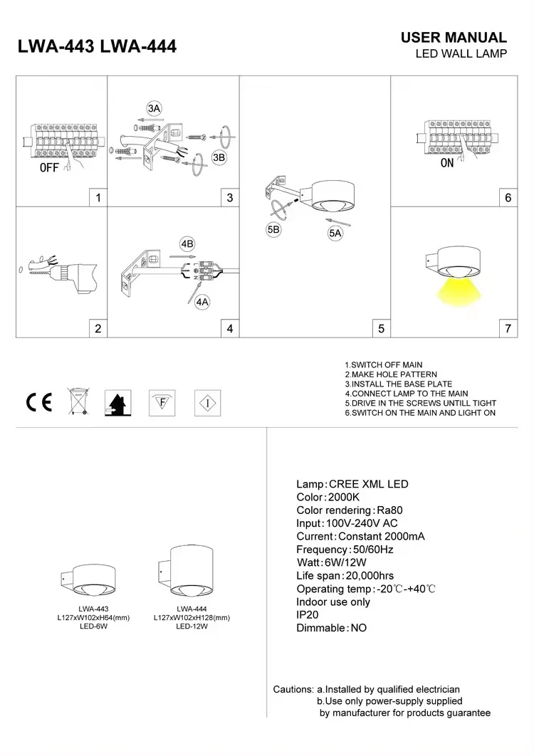 Wall Light Measurement