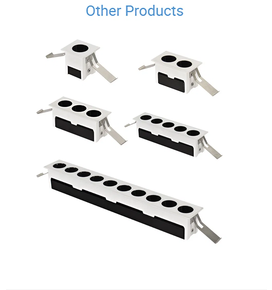 Linear LED Down Light Dimension