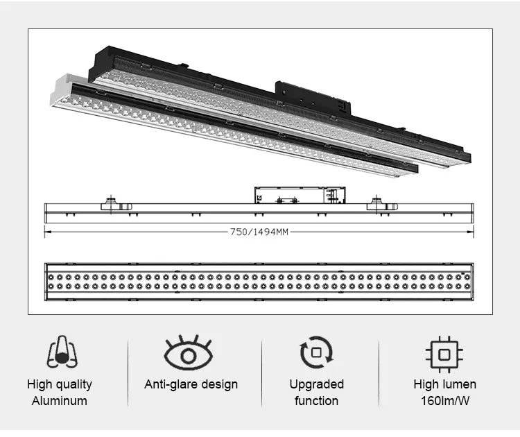 Linear Grille Spot Light 4