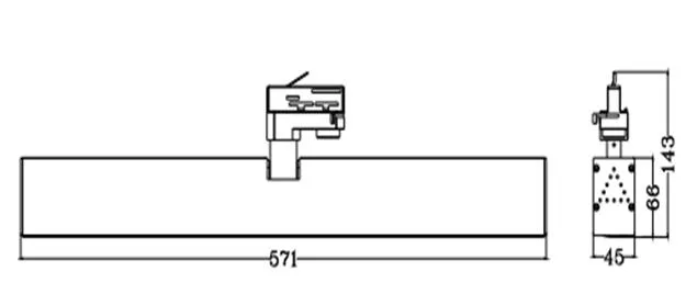LED Track Spot Light Details